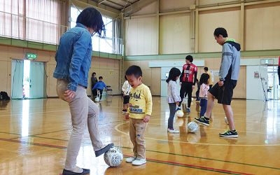親子フットサル体験会